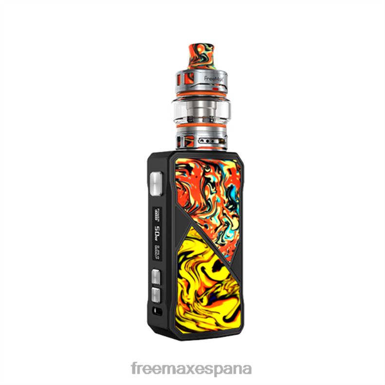 Freemax Pod Kit - FreeMAX MAXUS kit de 50w 0T80470 naranja amarillo